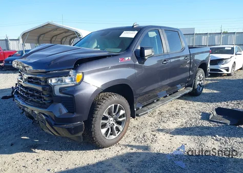 2022 Chevrolet Silverado 1500 4Wd Short Bed Rst z USA, uszkodzony, nr VIN 1GCUDEEDXNZ568970